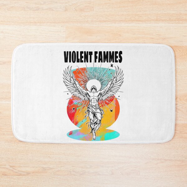 Item preview, Angel Violent Fammes Black designed and sold by Beach Long.