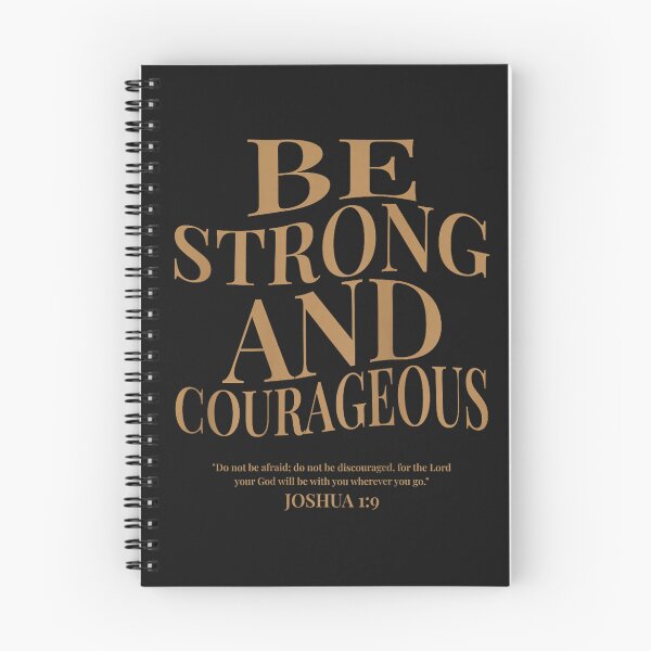 Item preview, Be Strong and Courageous Joshua 1 9 Bible Verses designed and sold by FrankIsabel.