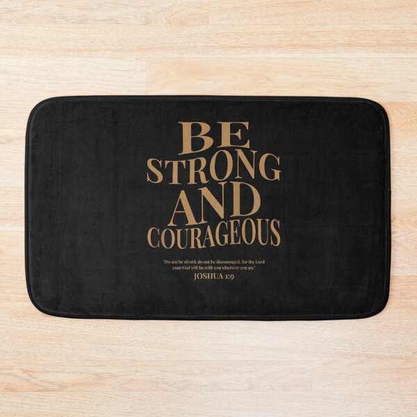 Item preview, Be Strong and Courageous Joshua 1 9 Bible Verses designed and sold by FrankIsabel.