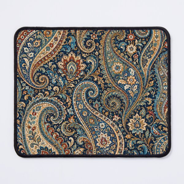 Item preview, Vintage Paisley Floral Pattern Bohemian Textile Inspired Print designed and sold by PinUpPizzazz.
