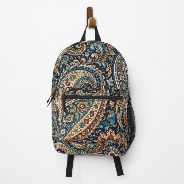 Item preview, Vintage Paisley Floral Pattern Bohemian Textile Inspired Print designed and sold by PinUpPizzazz.