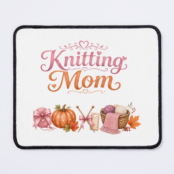 Item preview, Fall / Autumn -- Knitting Mom designed and sold by Blanks for  Crafters.
