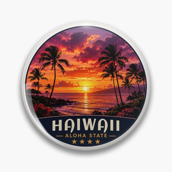 Item preview, Hawaii Aloha State Tropical Paradise Island Sunset Nature designed and sold by Gideon Emmerich.