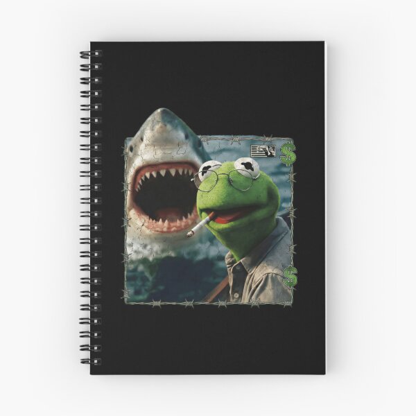 Item preview, Kermit The Frog Smoking Meme designed and sold by BlathFords.