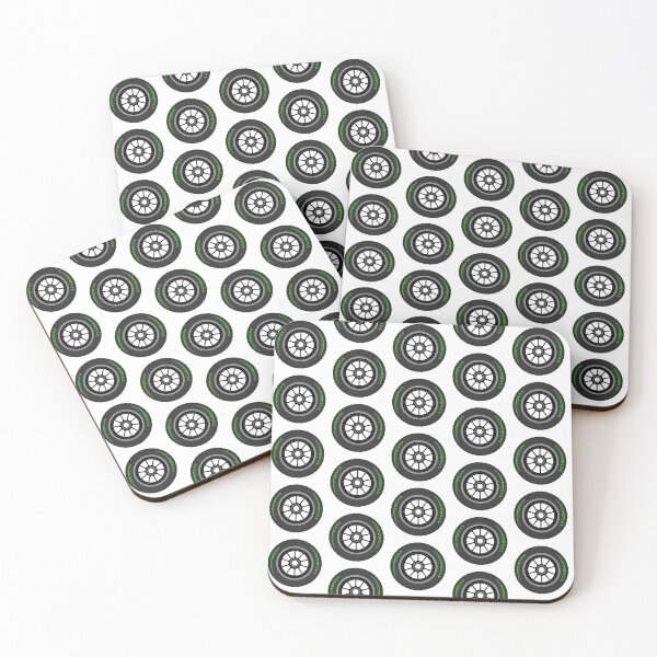 Item preview, Green Intermediate F1 Tyre designed and sold by PitWallArt.