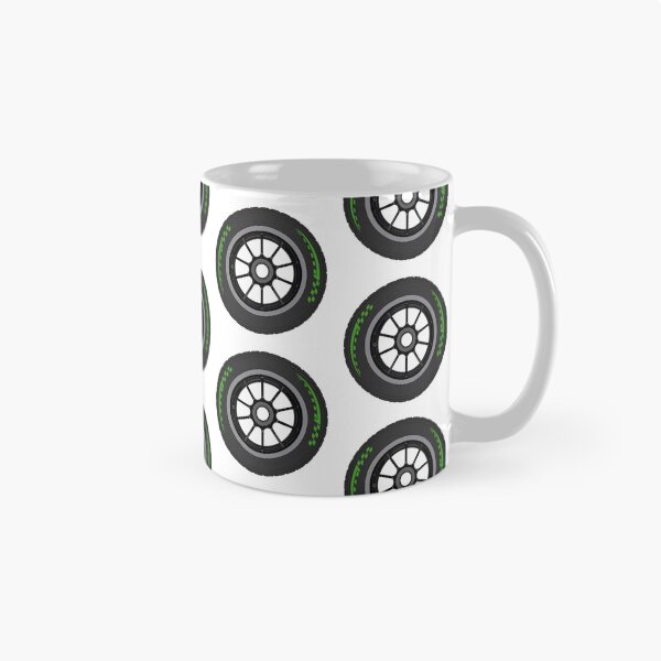 Item preview, Green Intermediate F1 Tyre designed and sold by PitWallArt.