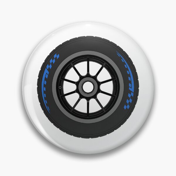Item preview, Blue Wet Weather F1 Tyre designed and sold by PitWallArt.