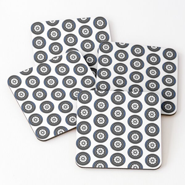 Item preview, Blue Wet Weather F1 Tyre designed and sold by PitWallArt.