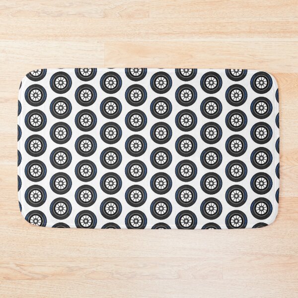 Item preview, Blue Wet Weather F1 Tyre designed and sold by PitWallArt.