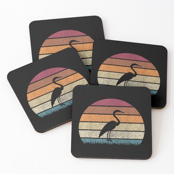 Item preview, Grey Heron Birds designed and sold by goombi-creative.