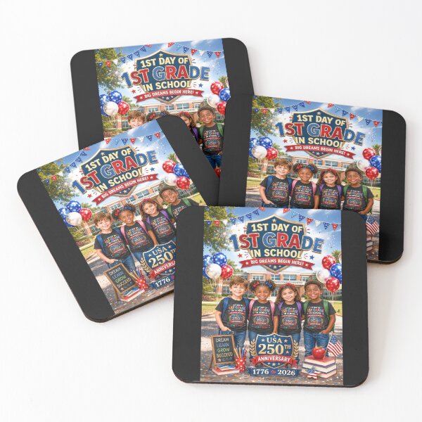 Item preview, 1st Grade - 1st Day in School - USA Celebrates 250th Anniversary - 1776 to 2026 - Special Editiom designed and sold by DBM Photo Art 1.