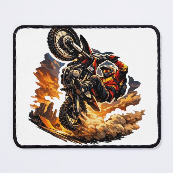 Item preview, Extreme Dirt Bike Art designed and sold by DunewalkerArt.