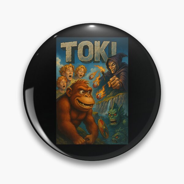 Item preview, Orangutan Hero and Sorcerer Casting Fireball Attack designed and sold by LoopsArtistry.