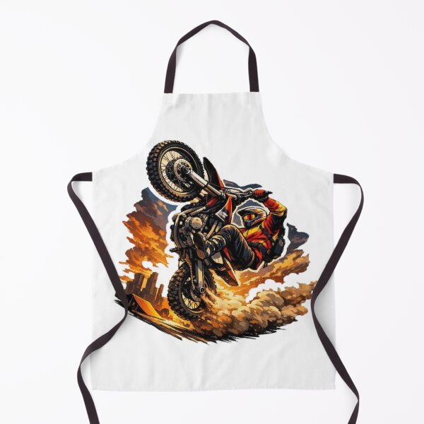 Item preview, Extreme Dirt Bike Art designed and sold by DunewalkerArt.