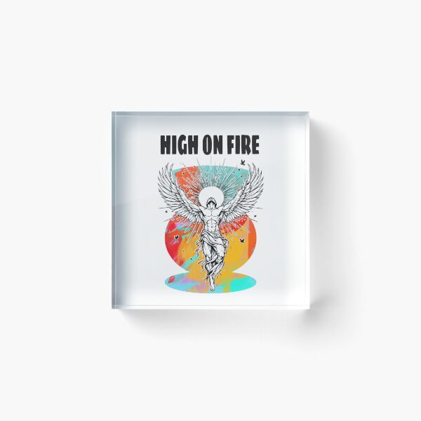 Item preview, Angel The High On Fire Black designed and sold by Beach Long.