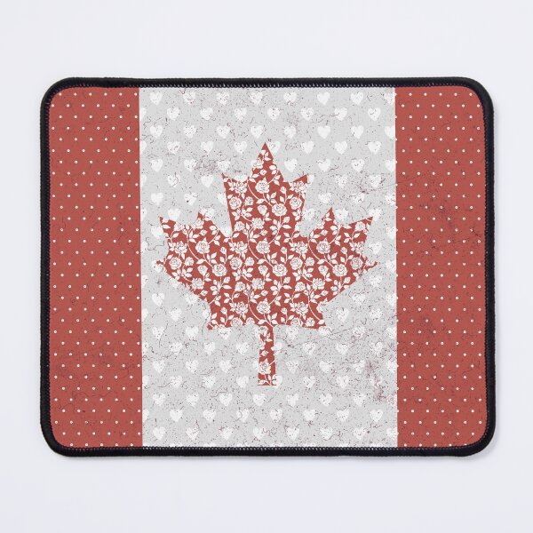 Item preview, Pink Patchwork Canadian Flag designed and sold by TackyTime.