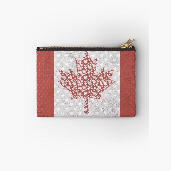 Item preview, Pink Patchwork Canadian Flag  designed and sold by TackyTime.