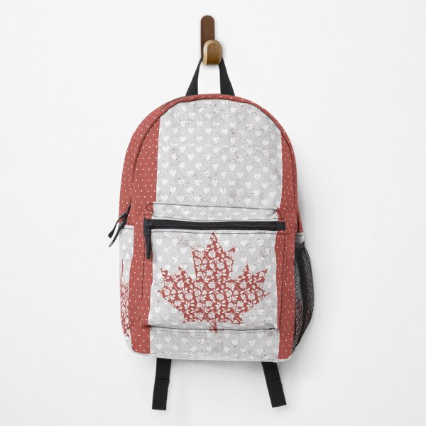 Item preview, Pink Patchwork Canadian Flag designed and sold by TackyTime.