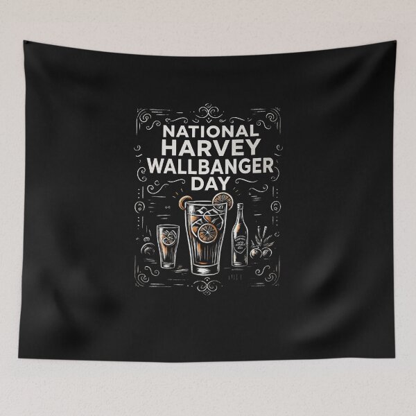 Item preview, National Harvey Wallbanger Day designed and sold by BestCoolStuff.