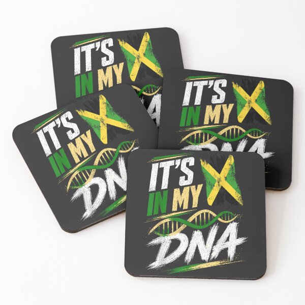 Item preview, Jamaica Jamaican Men Kids Women It's My DNA Jamaican Flag designed and sold by CriseldaBruning.