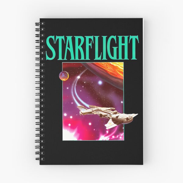 Item preview, Futuristic Spaceship Cruising near Glowing Sun and Planet designed and sold by LoopsArtistry.