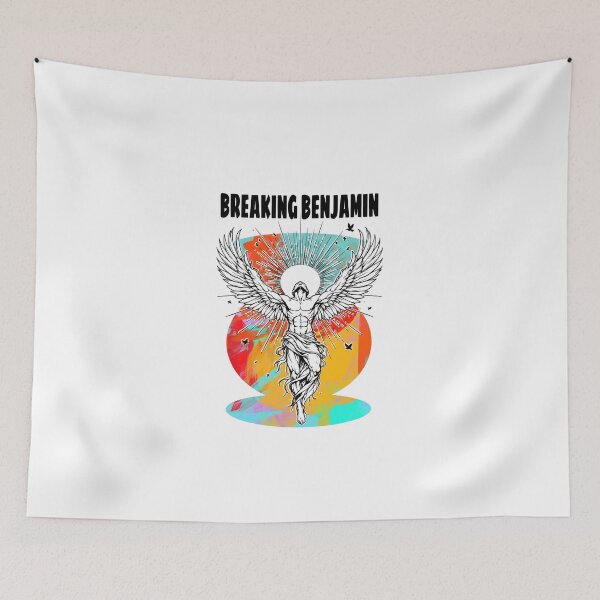 Item preview, Angel Breaking Benjamin Black designed and sold by Beach Long.
