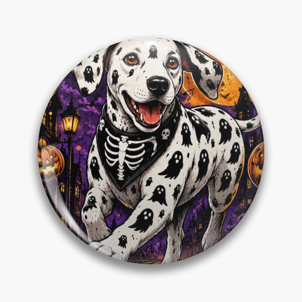 Item preview, I Spot Ghosts Dalmatian Halloween Funny Dalmatian Ghost Shirt designed and sold by KnrNazimTHRE4DS.
