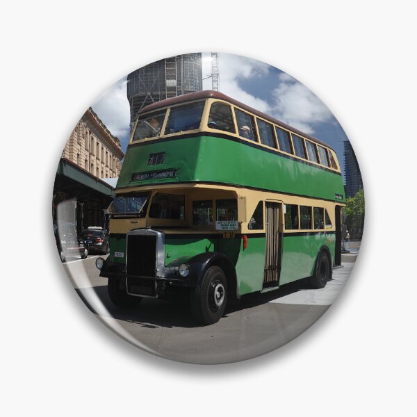 Item preview, Green Double-deck Bus, Transport Heritage Expo  designed and sold by muz2142.