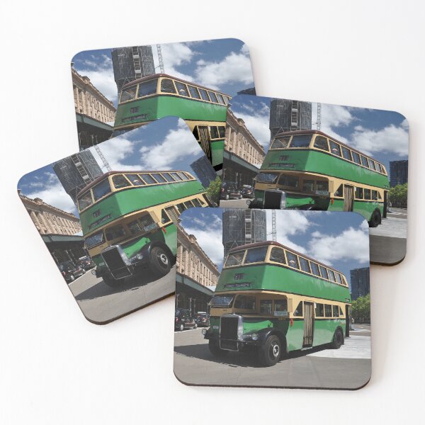 Item preview, Green Double-deck Bus, Transport Heritage Expo  designed and sold by muz2142.