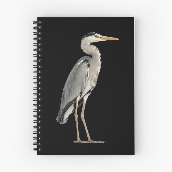 Item preview, Grey Heron Watching Birds designed and sold by goombi-creative.