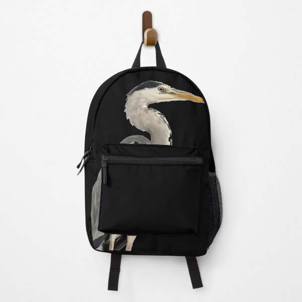 Item preview, Grey Heron Watching Birds designed and sold by goombi-creative.