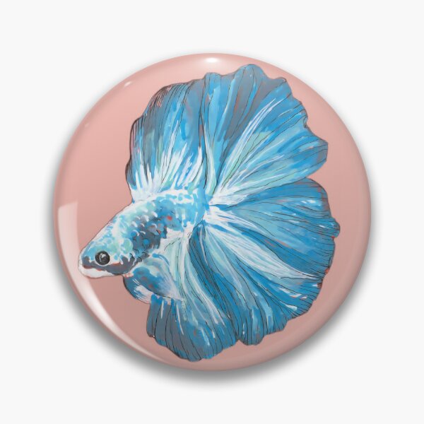 Item preview, Blue Fish designed and sold by Amanda Adela Art.