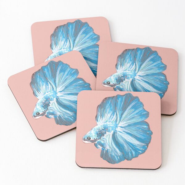 Item preview, Blue Fish designed and sold by Amanda Adela Art.