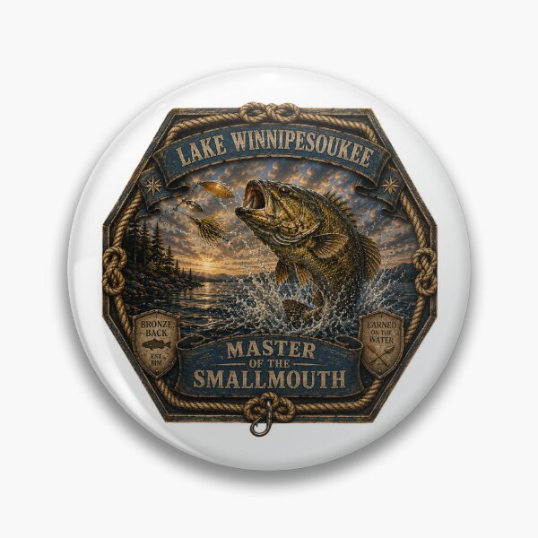 Item preview, Lake Winnipesoukee | Master of the Smallmouth | MARK I | Special Edition Entry Mark designed and sold by Orders of Mercury.
