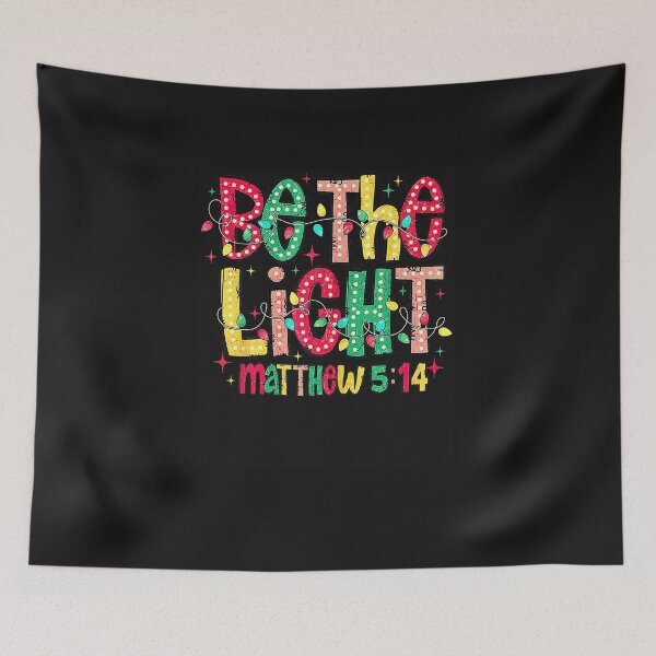 Item preview, Be The Light Christian Christmas designed and sold by FrankIsabel.