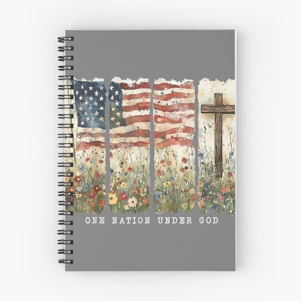 Item preview, One Nation Under God Flag 4th of July Patriotic Christian_3 designed and sold by mjohnson9.