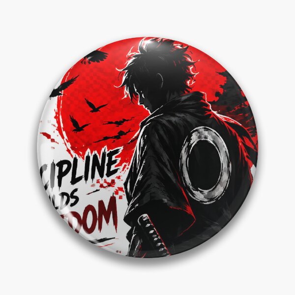 Item preview, Discipline Builds Freedom Samurai Art designed and sold by Jaideep Walia.
