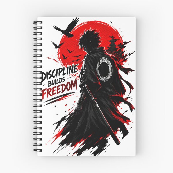 Item preview, Discipline Builds Freedom Samurai Art designed and sold by Jaideep Walia.