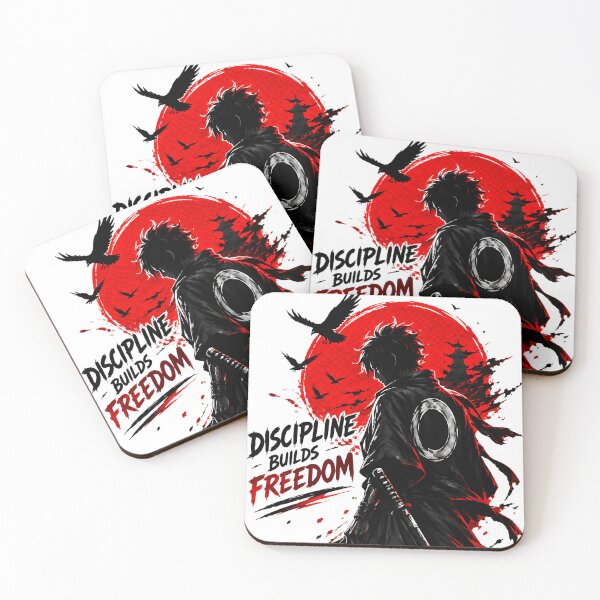 Item preview, Discipline Builds Freedom Samurai Art designed and sold by Jaideep Walia.