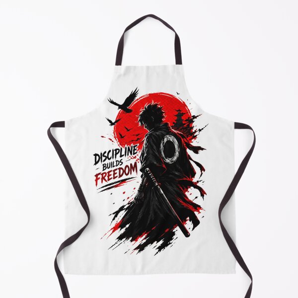 Item preview, Discipline Builds Freedom Samurai Art designed and sold by Jaideep Walia.