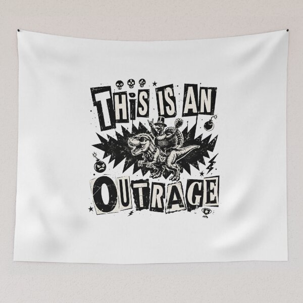 Item preview, Dungeon Crawler Carl Tshirts This Is An Outrage Book Lover Gift designed and sold by Hydlaaksmndriss.