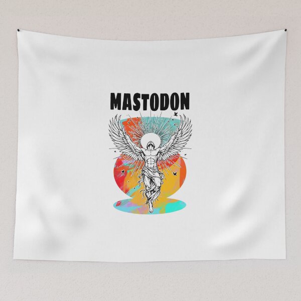 Item preview, Angel Mastodon Black designed and sold by Beach Long.