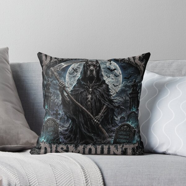 Item preview, Death Before Dismount Great Dane Grim Reaper Halloween Biker Dog Shirt designed and sold by KnrNazimTHRE4DS.