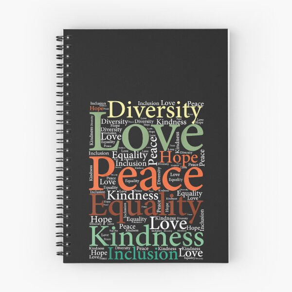 Item preview, Peace Love Inclusion Equality Diversity Human Rights women designed and sold by CriseldaBruning.