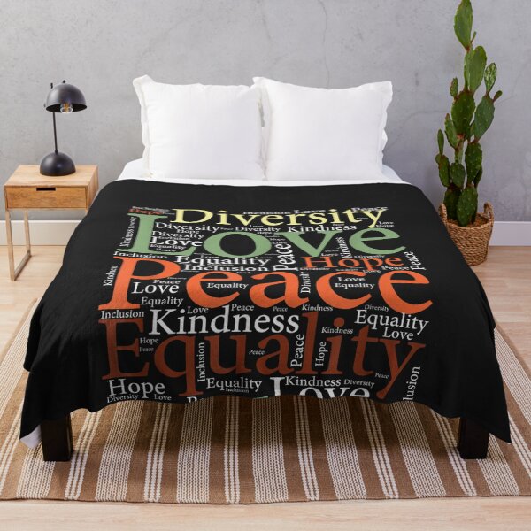 Item preview, Peace Love Inclusion Equality Diversity Human Rights women designed and sold by CriseldaBruning.