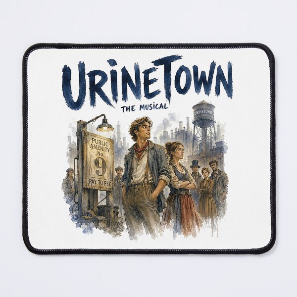 Item preview, Urinetown the Musical designed and sold by Lyric Vault - Rock on.