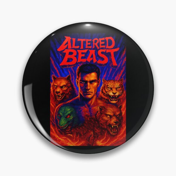 Item preview, Warrior Surrounded by Beast Heads in Red Flames designed and sold by gtrclass.