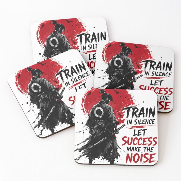 Item preview, Train In Silence Let Success Make The Noise Samurai designed and sold by Jaideep Walia.
