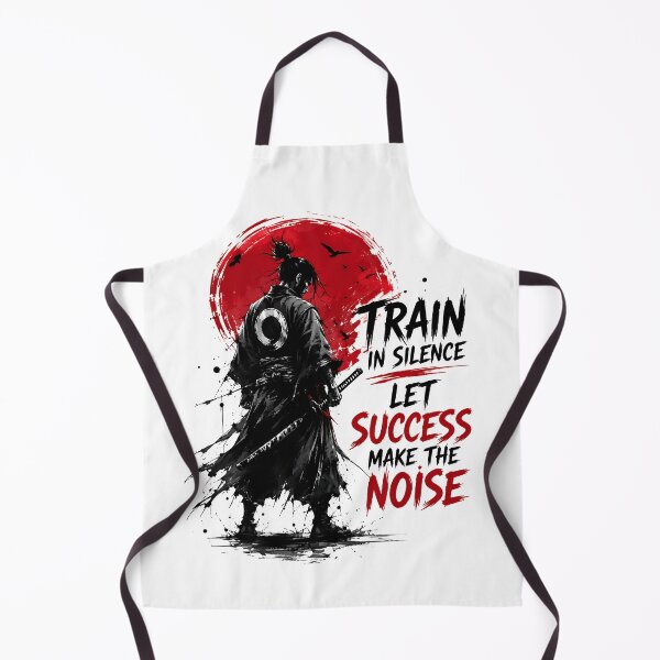 Item preview, Train In Silence Let Success Make The Noise Samurai designed and sold by Jaideep Walia.