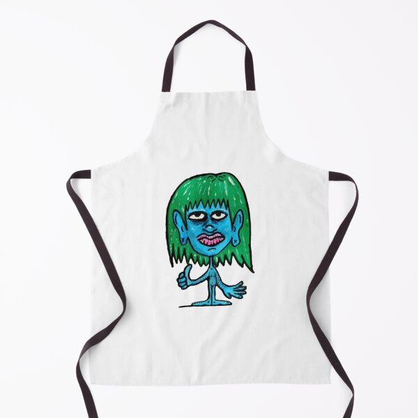 Item preview, Blue Thumbs Up Funny Edgy Blue Alien Character Art designed and sold by andymcdart.